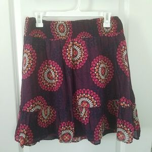 Large Old Navy Medallion print skirt, GUC